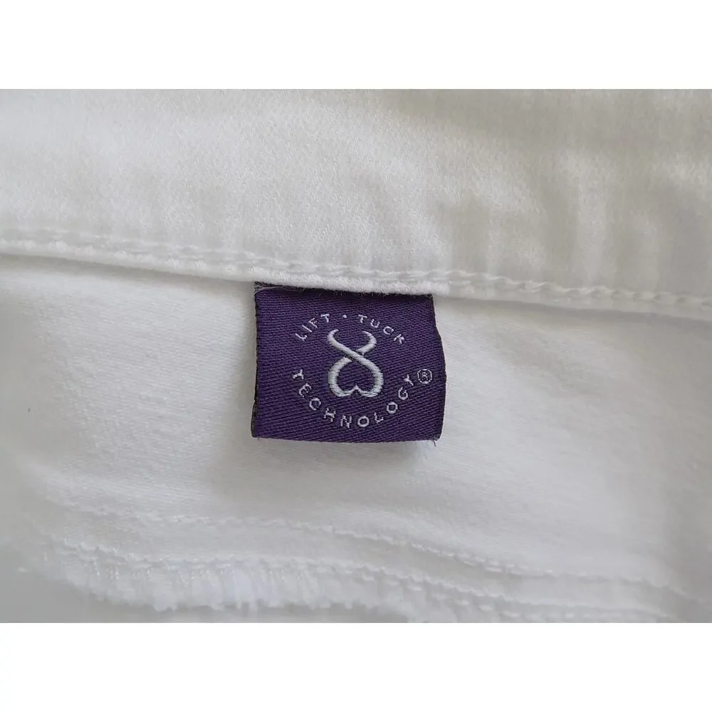 NYDJ Not Your Daughters Jeans white leggings size 6 - Picture 7 of 8